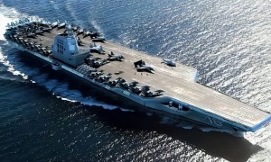 福建舰甲板划线藏玄机，电磁弹射颠覆规则，三航母时代战力迎质变