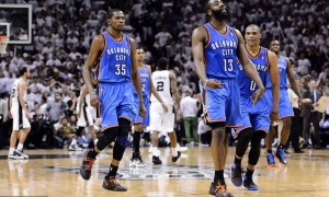 差距！KD两年9000万 哈登两年8150万 威少一年363万