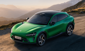 疑似小米增程SUV最新谍照曝光 与SU7同框 设计很霸气